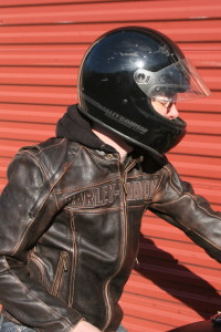 Harley davidson shop roadway leather jacket