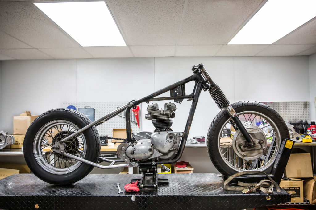 Bolt-On Hardtails for Vintage Triumph Motorcycles - Iron Trader News