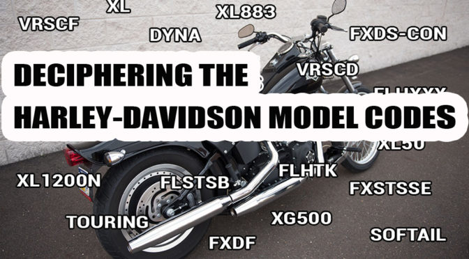 Deciphering Harley Davidson Model Codes 