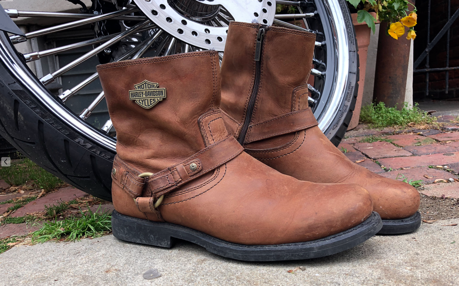 harley scout boots