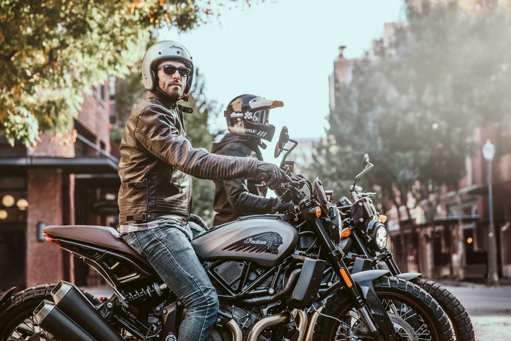 INDIAN MOTORCYCLE’S NEW FTR RALLY COMBINES SCRAMBLER STYLING WITH