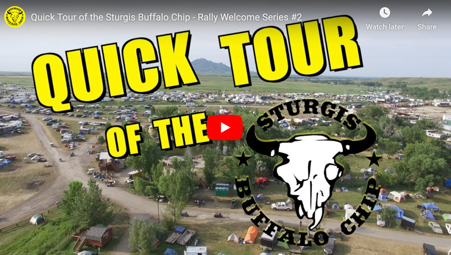 Quick Tour of the Sturgis Buffalo Chip Rally Series Iron