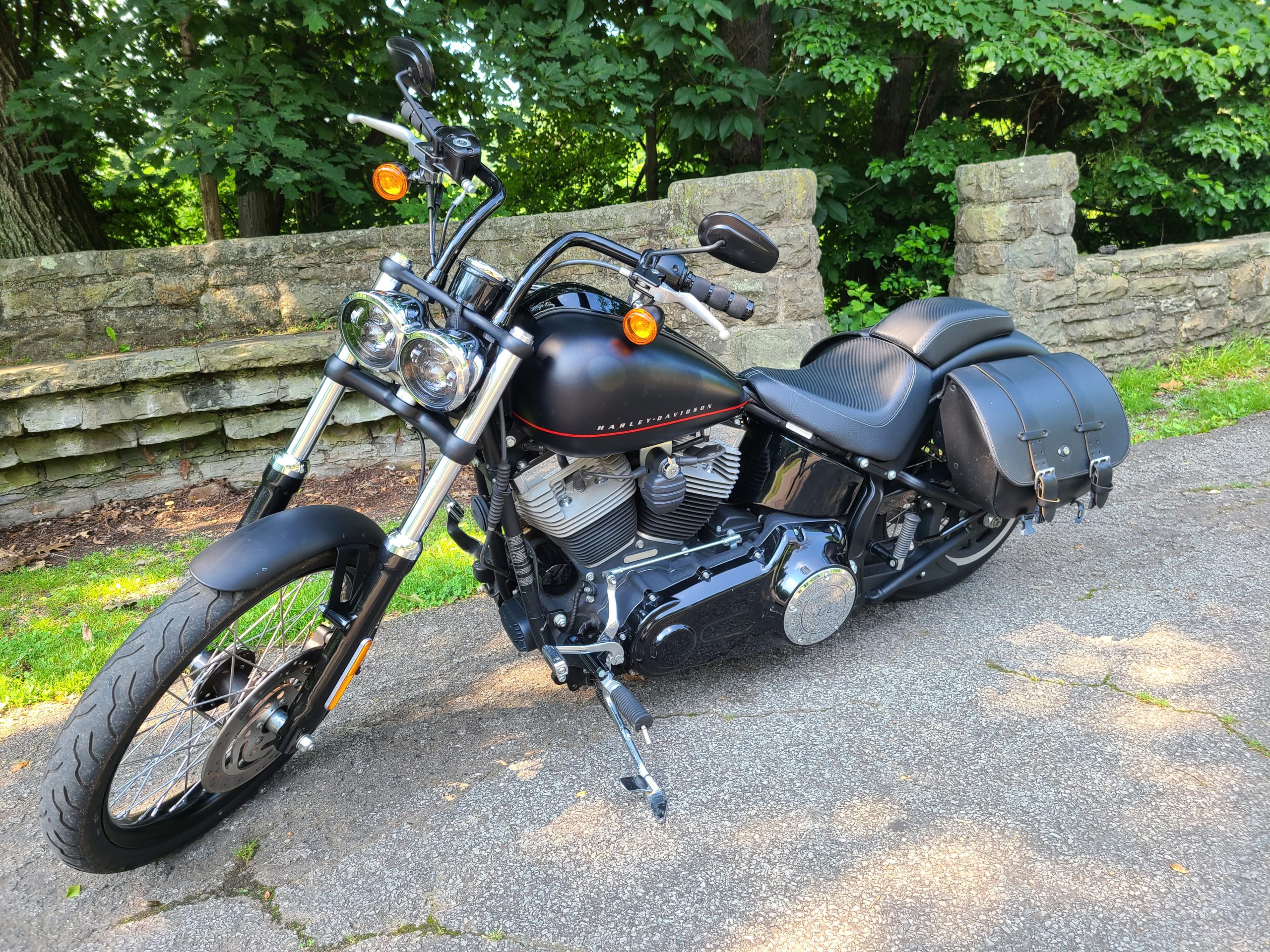 Harley-Davidson FXS Blackline Road Review- Blackline FXS First Ride