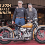 THE BIG HAND-OFF OF THE 2024 RAFFLE BIKE!