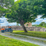 RIDE TO THE GALLO-ROMAN SITE IN THE CENTER OF FRANCE