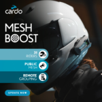 Cardo Mesh Boost Connects Up to 31 Riders with New PACKTALK Update